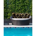thumbnail image 2 of Waterproof Outdoor Throw Pillows with Inserts 16"x16" Set of 2, Black Gold Marble Soft Decorative Pillowcases for Couch Bedroom, Modern Geometric Textured Pillow Covers for Sofa Living Room, 2 of 7