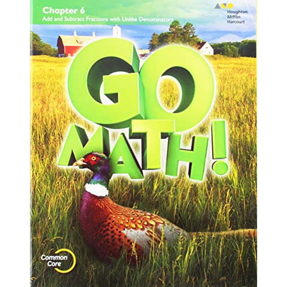 Pre-Owned Go Math!: Student Edition Chapter 6 Grade 5 2015 (Paperback) 0544342364 9780544342361