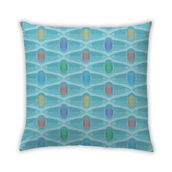 Ahgly Company Indoor Square Contemporary Throw Pillow, 18 inch by 18 inch