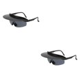 thumbnail image 2 of Yuarrent Ciclismo Gafas de sol Hombres Mujeres Adultos Niños Gafas resistentes a la intemperie Gafas Gris oscuro 2Conjunto, 2 of 6
