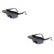 thumbnail image 2 of Toystoory Ciclismo Gafas de sol Niños adultos Gafas a prueba de viento Gafas impermeables Gafas Gris oscuro 2Conjunto, 2 of 6