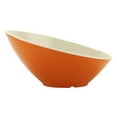 thumbnail image 2 of G.E.T. Keywest 16 oz Cascading Sunset Orange Melamine Bowl - 8"Dia x 3 1/4"D #B-788-ST, 2 of 3