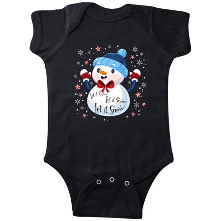 

Inktastic Holiday Snowman Gift Baby Boy or Baby Girl Bodysuit