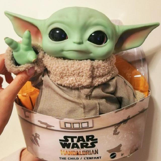 Figura de acción Yoda de Star Wars, juguete de Pvc, maestro Yoda, bebé mandaloriano, modelo de decoración, regalo de cumpleaños para niños