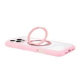thumbnail image 5 of for iPhone 13 Pro Magnetic Kickstand Clear Case, [Compatible with MagSafe] Shockproof Slim Transparent Glossy Case with 360° Ring Stand Soft TPU Protective Cover for iPhone 13 Pro, Pink, 5 of 7