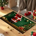 thumbnail image 4 of Tarmeek Christmas Welcome Doormat, Xmas Door Mats for Front Door, Christmas Decorations Outdoor Indoor Non Slip Doormat Entryway Floor Rug for Entrance Outside Xmas Home Decor, 4 of 6