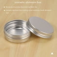 thumbnail image 4 of Lot de 40 Boîtes Rondes en Aluminium à Vis - Couvercle à Vis en Aluminium, Contenant Rond en Étain, Bouteille, 4 of 7