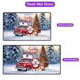 thumbnail image 5 of Santa is Coming Maltese Merry Christmas Xmas Noel Truck Tree Desk Mat Full Keyboard Mouse Pad Maltese Dog Lover Gifts Idea Large Mousepad - 02023, 5 of 5