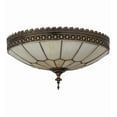 thumbnail image 7 of Meyda Tiffany 170004 Vincent Honeycomb 3 Light 15" Wide Semi-Flush Bowl Ceiling Fixture -, 7 of 7