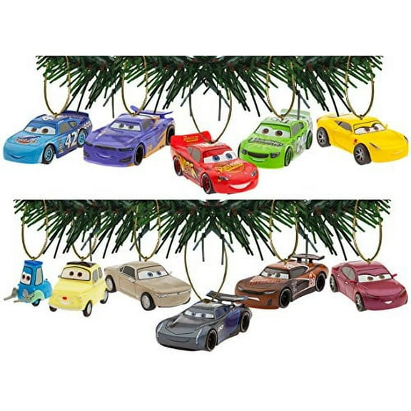 Characteristix Disney/Pixar Cars 3 Holiday Ornaments Set of 11