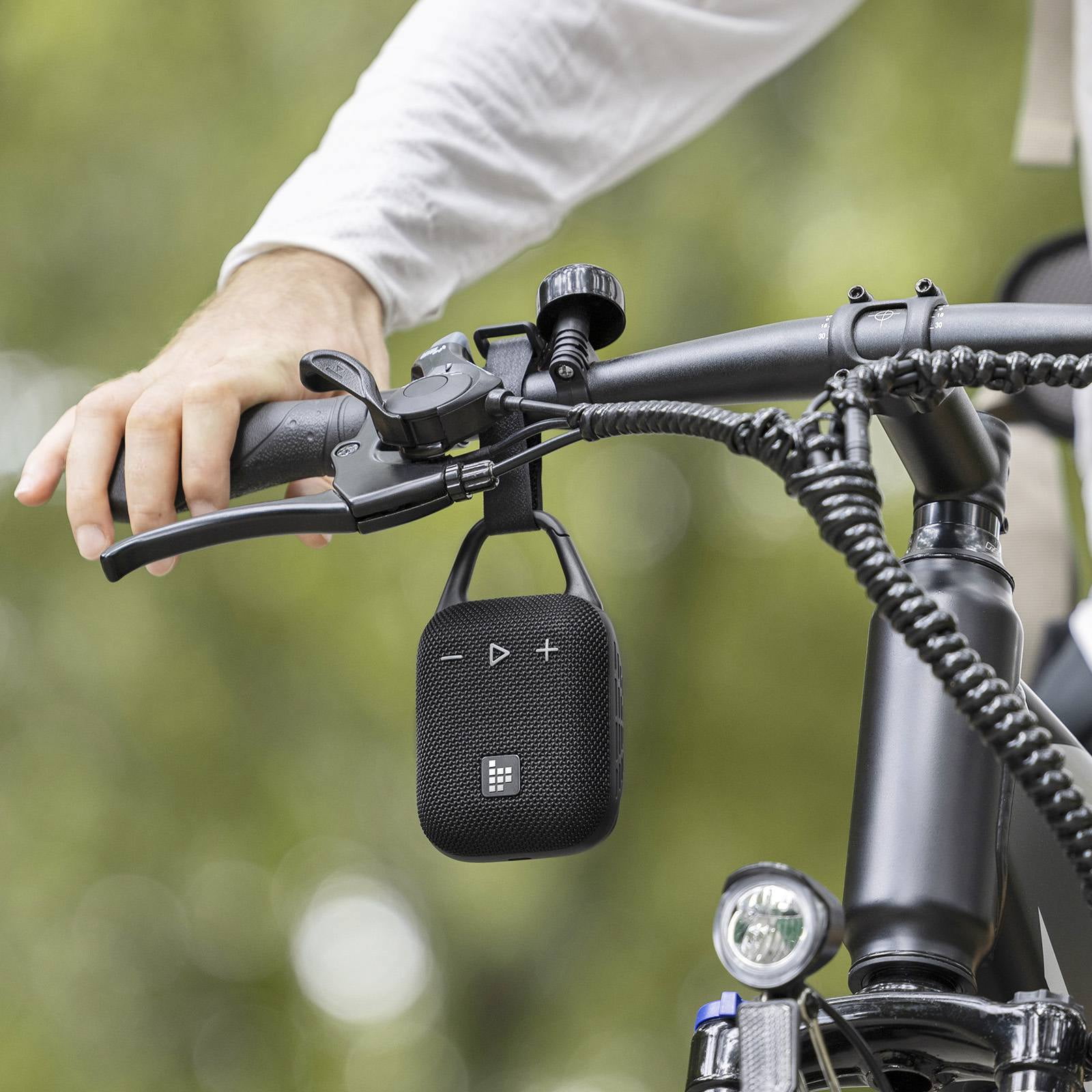 Tronsmart Mirtune H1 Portable Bluetooth Speaker, Big Audio and Punchy Bass, Integrated Carabiner, IPX7 Waterproof, 20H Playtime - Black