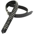 thumbnail image 2 of Levy's 2" Leather Guitar Strap w/Bullets, 2 of 2