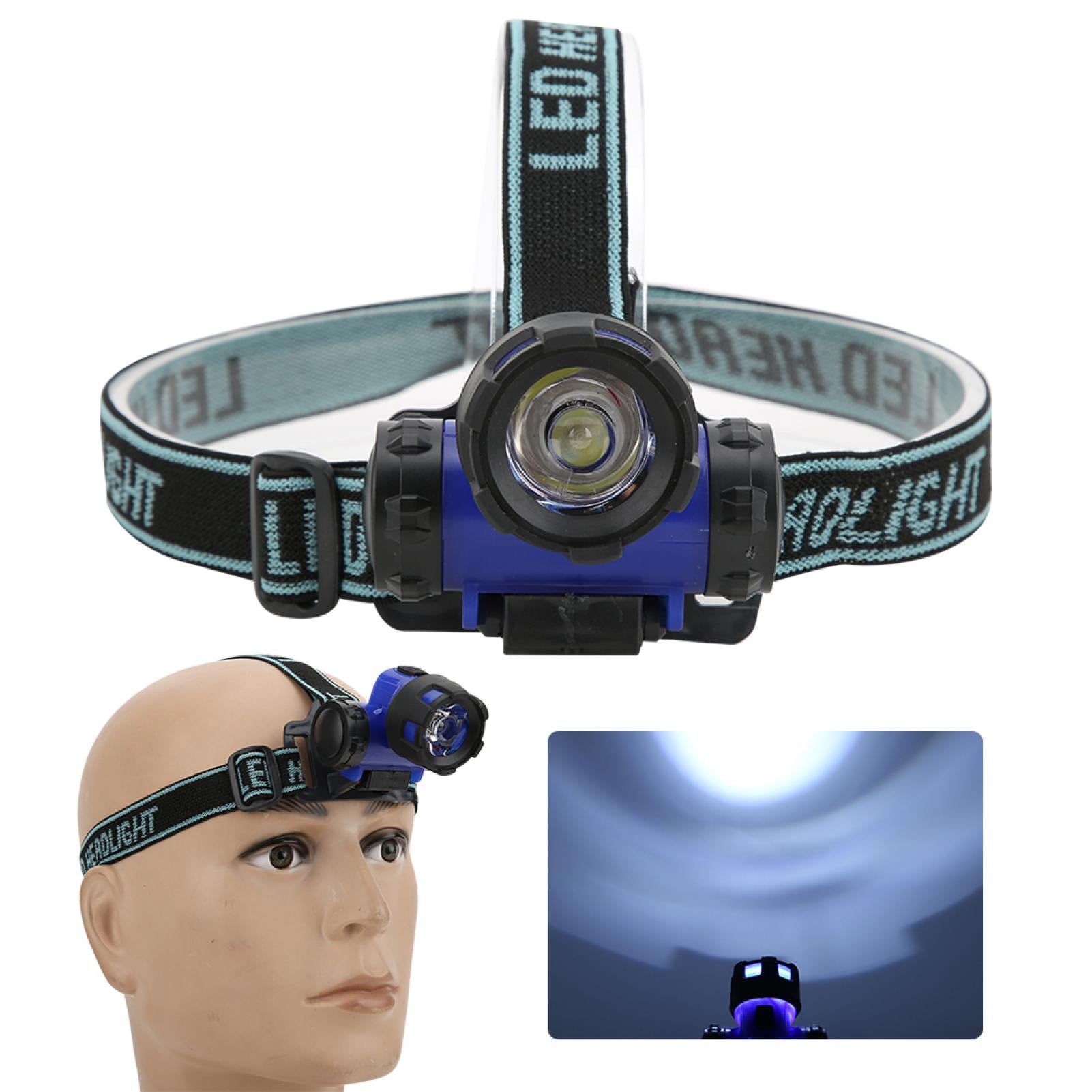 Bright Headlamp Flashlight, White Light Headlamp, LED Wearable Lighting