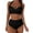 Black, variant on kamemir Womens Swimsuits Tankinis Swimsuit For Women Two-Piece Swimwear(Red,M)