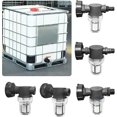 thumbnail image 4 of 1000L Tank Faucet, Garden Hose Joint for Rainwater Harvesting with Filter Function, S60x6 IBC Tank Water Reservoir Adapter (1/2' Internal Thread), 4 of 4