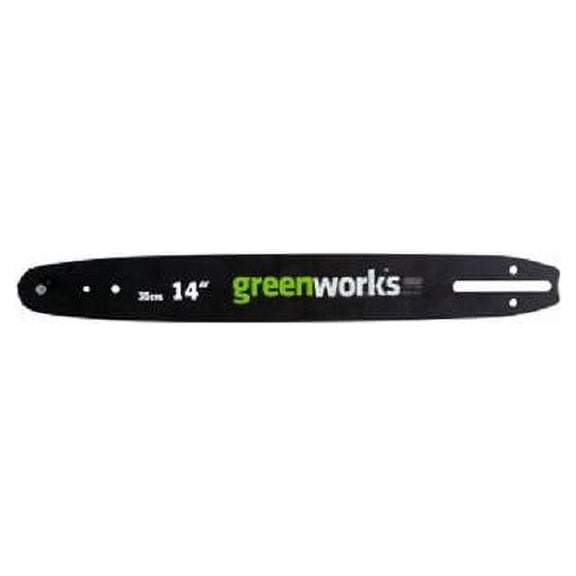 Greenworks 29102 Replacement Chain Saw Bar, 14-Inch