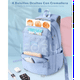 thumbnail image 4 of Mochila Antirrobo Portátil Impermeable Para Portátil De 15,6 Azul cielo, 4 of 6