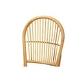 thumbnail image 4 of Baxton Studio Wina Modern Bohemian Natural Brown Rattan 2-Piece Dining Chair Set, 4 of 9