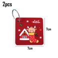 thumbnail image 2 of Christmas themed portable pocket notepad Blank loose leaf notebook, 2 of 5
