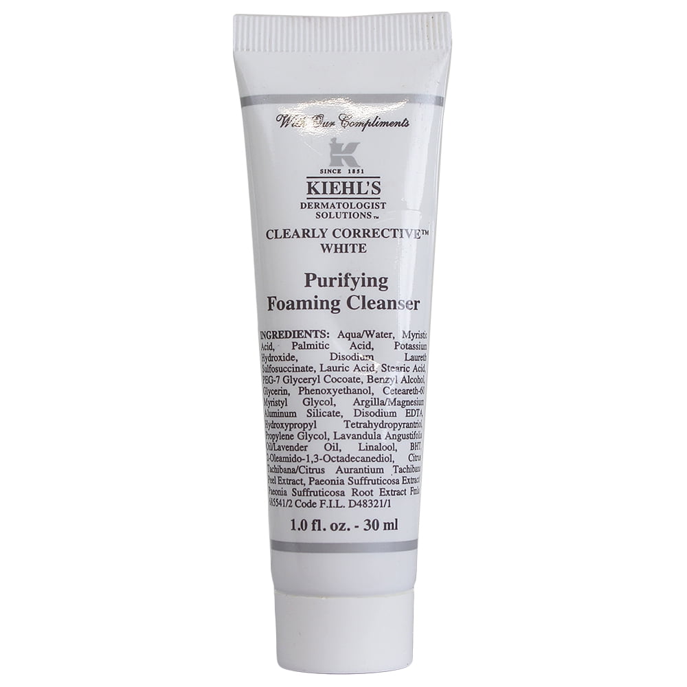 kiehl's purifying foaming cleanser