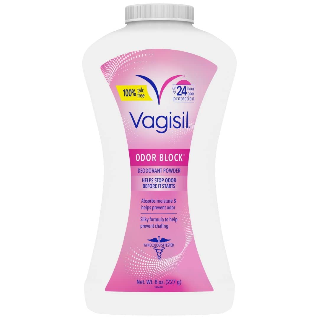 Vagisil Deodorant Powder 8 oz (Pack of 4)