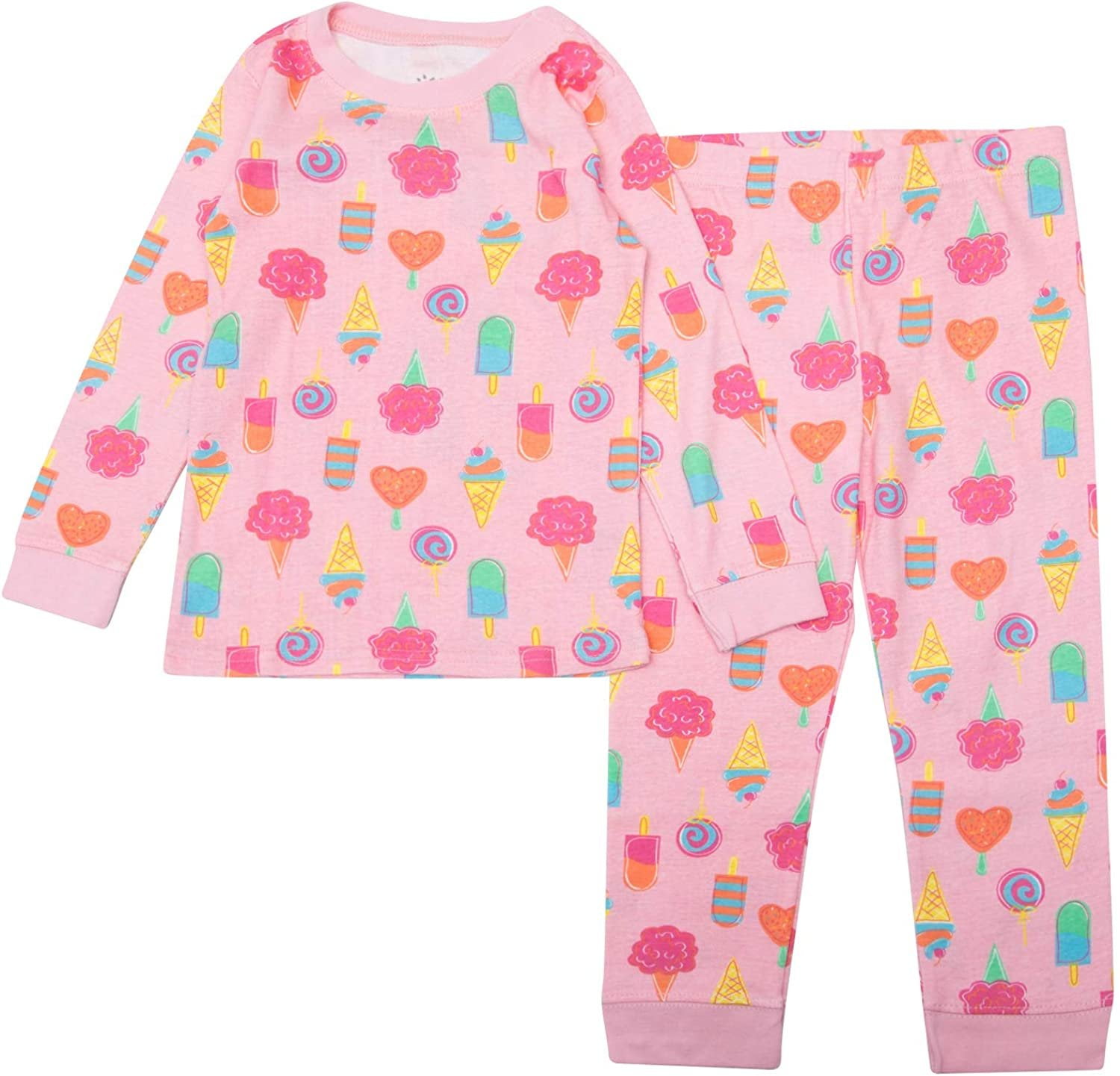 Gentle Organics 100 Organic Cotton Girls Pajamas 2 Piece Pajama Sets