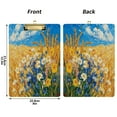 thumbnail image 3 of 12.5x9 Inch Acrylic Clipboard with Metal Clip – Single-Sided Print & Retractable Hook，Wildflowers, 3 of 8