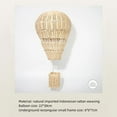 thumbnail image 3 of DHliIQQ Rattan Hot Balloon Kids Room Decor Beige Decor House Decorations Pendant Decor Woven for Home Rattan, 3 of 8