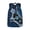 Blue Plumeria Pattern, variant on Chririnla Steampunk Wolf Gears Boy's School Bag School Backpack Kid's Shoulder Bagpack for Children