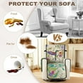 thumbnail image 5 of TSOVTHRID Beige Leaf Print Recliner Covers Non-Slip Reclining Cover 1 Seat Recliner Chair Slipcovers Chair Covers for Reclining Chair Furniture Protector for Dogs Cats Pets, 5 of 7
