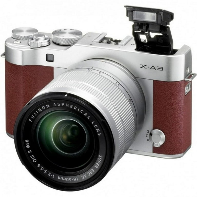 Fujifilm X-A3 Mirrorless Digital Camera with 16-50mm Lens (Brown Fujifilm X-A3 Mirrorless Digital Camera with 16-50mm Lens (Brown