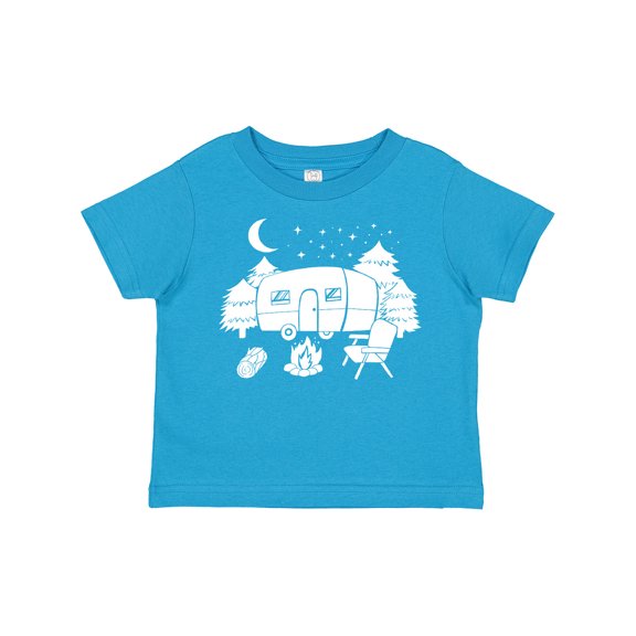 Inktastic Camper In A Star Filled Night Boys or Girls Toddler T-Shirt