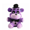thumbnail image 1 of 1/2pcs Nights At Freddys Purple Shadow And Gold Bear Plush Doll Toy, 1 of 1