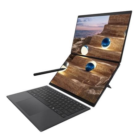Zenbook Duo Dual 14" 3K OLED Touch Laptop - Intel Core Ultra 9 386H - 32GB Memory - 1TB SSD UX8407AA-DS99T