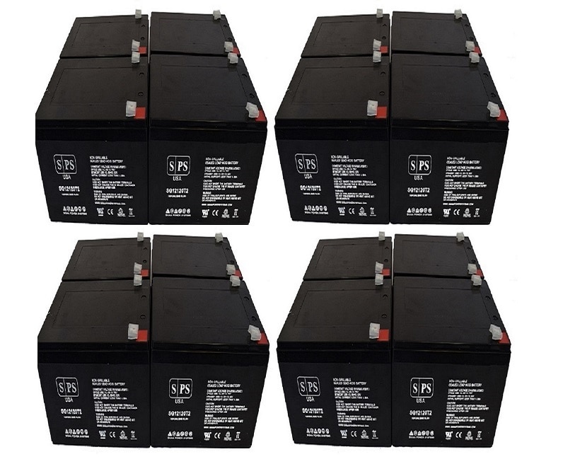 Sps Brand 12v 9ah Replacement Battery For Razor Ground Force Go Kart Terminal T2 12 Pack Walmart Com