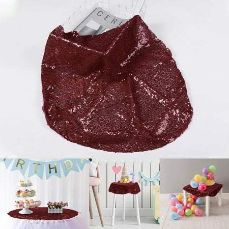 

Qazqa Sequin Tablecloth 23.6