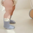 thumbnail image 5 of LYMAYTER 0-5Y Infant Toddler Anti-Slip Socks Grips Non-Skid Cotton Crew for Baby Boys Girls Walking‌ 1 Pair, 5 of 7