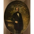 thumbnail image 2 of Aleksander Raczyński 12x14 Black Ornate Wood Framed Double Matted Museum Art Print Titled: Portrait of Bohdan Zaleski (1858), 2 of 5