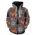 thumbnail image 4 of Sudadera con capucha para hombre, estilo navideño, con cremallera, divertida, Tops con estampado 3D, chaquetas con capucha, ropa de calle de manga larga, moda Unisex, 4 of 4