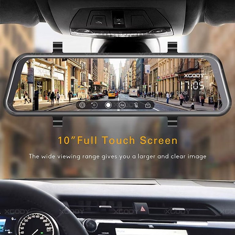 Car Rear View Mirror Dash Cam