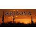 thumbnail image 1 of Arizona Desert Sunset Photo License Plate, 1 of 1