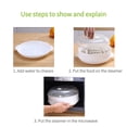 thumbnail image 4 of Práctico Horno De Microondas, Vaporizador Especial, Bollos Al Vapor Ecológicos, Utensilios Para Cocinar Al Vapor Con Tapa, Herramienta De Cocina Duradera Eigraketly HA014516-00, 4 of 6