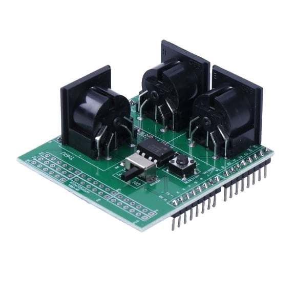 MIDI Shield Musical Breakout Board Instrument Digital Interface Adapter Plate for Arduino Adapter Board Replacement