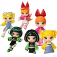 thumbnail image 2 of Figura de anime de la serie Molly X Flying Little Cop, auténtica muñeca móvil Kawaii, modelo coleccionable de dibujos animados para niña, juguete para regalo de cumpleaños, 2 of 5