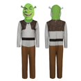 thumbnail image 3 of Disfraz de princesa Shrek Fiona para Halloween, vestido verde, unisex, para niños y adultos, 3 of 5