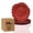 Red, variant on Gold Charger Plates Set of 6, 13" Round Reef Design, Decorative Plastic Charger Plates for Wedding, Party & Table Setting, Elegant Gold Dinner Plate Chargers