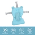 thumbnail image 4 of Asiento De Baño Para Bebé, Cojín Suave Para Soporte De Baño Para Bebé, Cojín Para Bañera De Bebé Para Lavabo De Bañera Para Recién Nacido,Alfombra De Almohada, 4 of 7