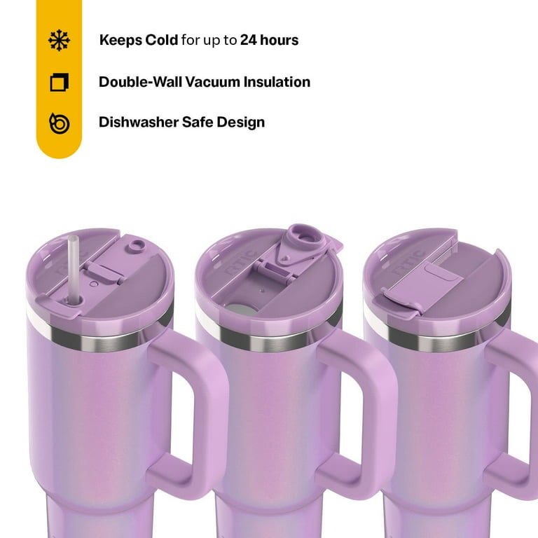 Free Shipping! RTIC 40 oz Ceramic Lined Road Trip Tumbler with 3