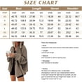 thumbnail image 2 of Chouyatou Women's Boyfriends Loose Fit Batwing Sleeve Waffle Knit Button Down Shirt Shacket Tops, 2 of 4