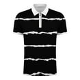 thumbnail image 5 of Camisetas de Manga Larga para Hombres Casual Impreso Girar Abajo Cuello Cremallera Camiseta, Ligera Blusa de Algodón de Imitación para el Hogar, Diario Y Cuatro Estaciones de Uso, 5 of 5